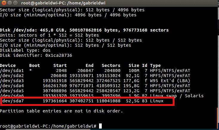 Cara memperbaiki grub ubuntu