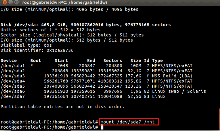 Cara memperbaiki grub ubuntu